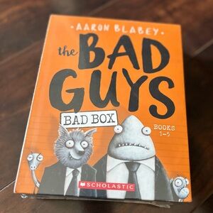 Scholastic The Bad Guys Bad Box Set by Aaron Blabey Books 1-5 New in Packaging